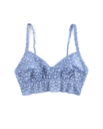 Hanky Panky 7J7271 + 7J1201 Stonewash Blue X Dye Retro Bralette + Boyshort myselflingerie.com